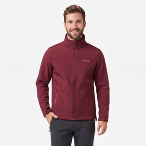 Manufacture Softshell Jacket Men Custom Embroidery Logo Waterproof Hiking Camping Jackets <b>Stand</b> Collar Softshell <b>Coat</b> Men's - Product Image 1