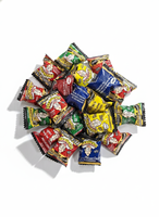 Bonbons durs multicolores Warheads Atomic Fizz saveur fruits acidulés, bouteille de 42g, durée de conservation de 24 mois, vente en gros et au détail