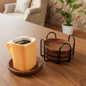 Premium Quality Wood Coaster Factory Cup <b>Mat</b> Bulk Eco-Friendly Modern Wood Coaster At Lowest Price - Product Image 6