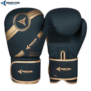 Guantes de Boxeo de Piel Sintética PU Transpirable de Alta Calidad con Logotipo Personalizado, Cierre de Gancho y Bucle para Entrenamiento, Sparring, MMA, Kickboxing, Muay Thai - Product Image 5