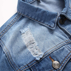 Professional Manufacture Cheap Price <b>Denim</b> Jeans <b>Jackets</b> In Bulk Best Selling <b>Men</b> <b>Denim</b> <b>Jackets</b> For <b>Men's</b> - Product Image 6