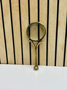 2.5'' Fully Brass Handheld Magnifying Glass with Solid Metal Handle | Classic Optical Inspection Loupe - Product Image 4