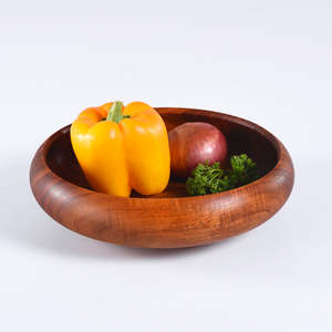 Tazón de Madera Natural ForestNest, Vajilla Rústica de Lujo Hecha a Mano para Cocina, Mesa de Comedor y Decoración del Hogar - Product Image 4