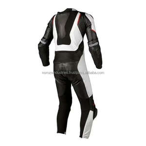 Traje de Cuero para Motociclismo al por Mayor, OEM, Personalizado, Ropa Protectora para Motociclistas, Traje de Cuero Profesional para Carreras de Motos - Product Image 3