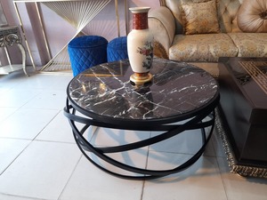 Metal Round Coffee <b>Table</b> Modern <b>Sofa</b> <b>Side</b> <b>Table</b> for Living Room End <b>Table</b> Telephone <b>Table</b> - Product Image 1