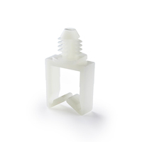 Attache-câble Essentra sans verrouillage, pince à câble en nylon 6/6 naturel UL94 V2 WSBH/LWSBH avec fixation à trou aveugle