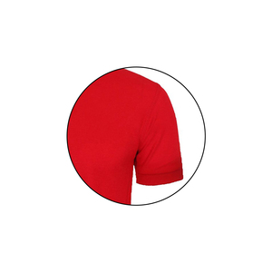 Polo de Manga Corta para Hombre, Color Rojo Sólido, Ropa Casual, 100% Algodón, Tejido de Punto Piqué - Product Image 5