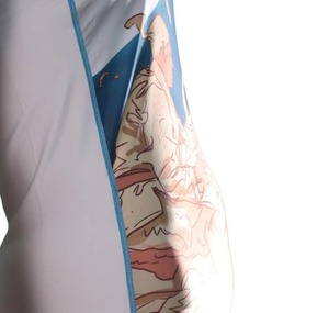 เสื้อรัดกล้ามเนื้อ MMA คุณภาพสูงสำหรับผู้ชาย พิมพ์ลายแบบซับลิเมชั่นตามสั่ง ระบายอากาศได้ดี แขนสั้น ขายส่งจากโรงงาน - Product Image 6