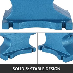 Incudine Robusta in Ghisa a Corno Singolo da 99 Libbre per Fabbri e Gioiellieri - Product Image 5