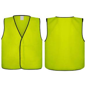 Unisex Hi Visibility Reflective Safety Vest Polyester <b>Workwear</b> - Product Image 3