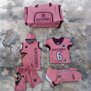 2026 New Customized American Football Uniform Complete Team Kit Sublimated Jersey Shorts <b>Gloves</b> Sports Bag Training - Product Image 6