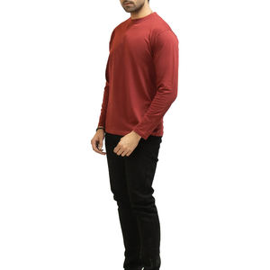 Chemise à manches longues pour homme en coton de haute qualité, dernière mode, légère et confortable. - Product Image 3