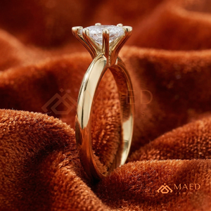 Marquise Cut Moissanite <b>Solitaire</b> <b>Ring</b> Gold Engagement <b>Ring</b> for Women Minimalist Bridal Jewelry Gift - Product Image 2