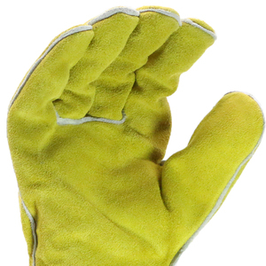 <b>Long</b> Sleeve Heat Resistant Leather <b>Gloves</b> for Welding BBQ Oven Furnace Protection <b>Gloves</b> For Sale - Product Image 2