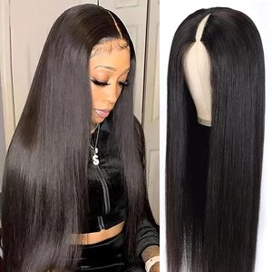 Extensiones de cabello vietnamita de lujo con parte en V, 100% cabello humano, brillo saludable, longitud real. - Product Image 5