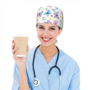 Gorro Quirúrgico Unisex Transpirable que Absorbe la Humedad, Gorro de Enfermería Médico, Ropa de Trabajo para Hospitales y Centros de Salud - Product Image 4