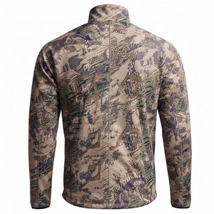 Nouvelle arrivée : veste de chasse isolante pour homme avec col montant, fermeture éclair intégrale et doublure chaude pour les activités hivernales en plein air - Product Image 2