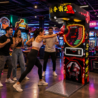Machine de jeu d'arcade de boxe à monnayeur BLEE, testeur de force pour parcs d'attractions, FEC et centres de jeux intérieurs