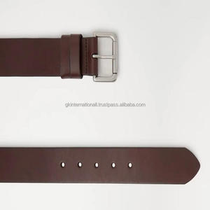 Cinturón Casual de Cuero Marrón Resistente para Hombre en Todos los Tamaños Personalizados, Cinturón de Cuero de Moda Masculina de Alta Calidad y Accesorios - Product Image 5