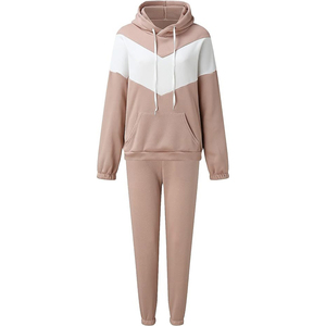 Ensemble de survêtements personnalisés avec logo, pantalon de survêtement, ensemble de sweats à capuche pour femmes, ensemble de survêtements brillants pour femmes, haute qualité - Product Image 2
