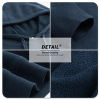 Sweat à capuche en polaire respirant, design personnalisé, vêtements d'hiver, streetwear d'extérieur, coupe ample, coupe-vent, chaud