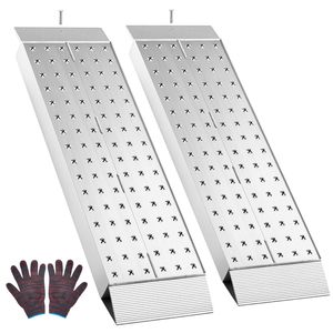 Rampe di Carico per ATV in Alluminio Rinforzato, Confezione da 2, 39x12 Pollici, Antiscivolo, Capacità 3000 Libbre - Product Image 1