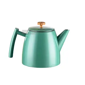 New Design Double Layer Stainless Steel 304 Hot Tea Kettle SS 304 Coffee Pot Tea Kettle