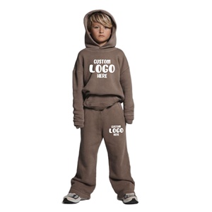 Boys Clothing Manufacturer Kids Suits Two Piece Set Tracksuit Customize Private Label Wholesale Outdoor Children Fashion Clothes - Product Image 3