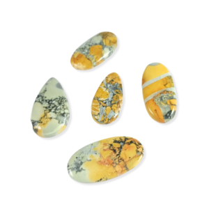 Cabochons en jaspe Maligano multicolores naturels, formes variées, pierres précieuses polies en vrac pour la fabrication de bijoux en gros - Product Image 3