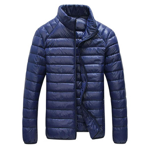 Chaquetas de Invierno para Hombre, Acolchadas, con Capucha, Resistentes al Viento, Cálidas, con Cierre de Cremallera y Logotipo Frontal - Product Image 3
