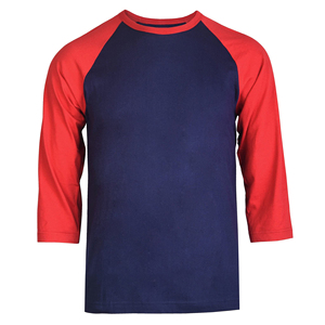 Custom Logo Printed Mens <b>Baseball</b> Shirts Contrast Color Raglan Sleeve Team Uniform Jersey T Shirt Blank Sportswear Top for Men - Product Image 5