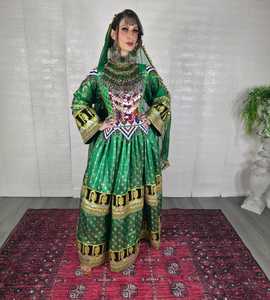 Robe afghane à franges, faite à la main, robe tribale balochi, robe ethnique kuchi, robe afghane traditionnelle fabriquée au Pakistan, robes de mariage kuchi - Product Image 3