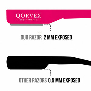 ชุดมีดโกนแบบตรง Razors Ultra Exposure ขนาด 2 มม. พร้อมใบมีด 10 ใบ - Product Image 4