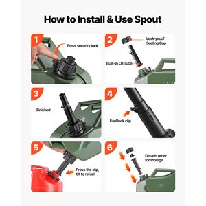 Serbatoio Carburante Moto in Metallo da 5,3 Galloni con Maniglia Ergonomica e Design Anti-perdita - Product Image 6