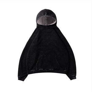 Sudadera con Capucha OEM de Algodón Grueso, Sudadera de Forro Polar, Proveedor de Marcas de Ropa Urbana de Invierno de EE. UU. al por Mayor - Product Image 4