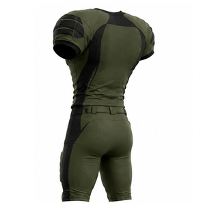 Tenue de football américain en matière flexible, idéale pour l'entraînement et les matchs, ajustement facile. - Product Image 6