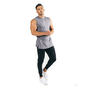 2026 <b>Man</b> Sleeveless Gym Fitness Clothing Quick-drying <b>Men's</b> Tank Top Muscle <b>Singlets</b> Fashion Sports Workout Gym TankTop OEM ODM - Product Image 5