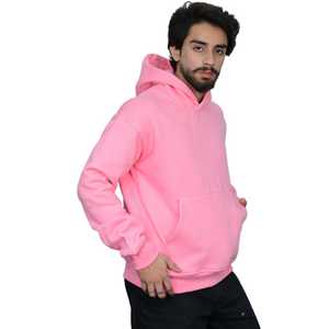 Sudadera con Capucha de Corte Moderno para Hombre, Sudadera de Felpa Suave con Capucha Ajustable para Entrenamiento en el Gimnasio, Uso Casual y al Aire Libre - Product Image 5