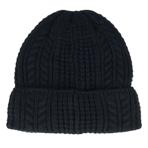 Wholesale <b>Wool</b> Blend Classic <b>Beanie</b> Soft Warm Winter Knit Cap OEM Custom Street Style Adjustable Unisex High End Cuffed - Product Image 5