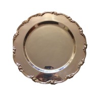 Assiettes de Présentation Luxe Plaqué Argent 100 Pièces – Plateaux de Service Modernes en Acier Inoxydable pour Mariages, Événements, Hôtels et Restaurants