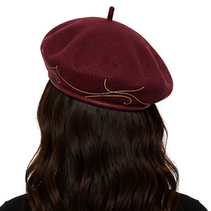 High Quality Wool <b>Beret</b> Hat Unisex Soft Felt Winter Fashion Headwear Elegant Comfortable Casual Lifestyle Accessory - Product Image 4