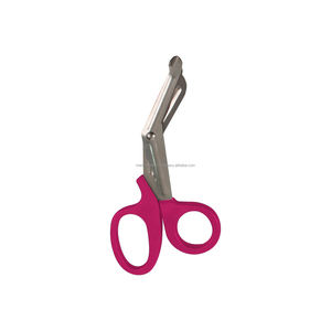 Ciseaux médicaux pour pansements, ciseaux à traumatisme manuels de haute qualité en acier inoxydable, poignée en plastique, certifiés CE, OEM ODM - Product Image 5