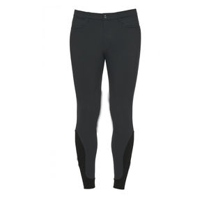 <b>Women</b> High Waist Riding Breeches Full Length Four-Way Stretch With Pockets Black Woven Pants 2026 - Product Image 2