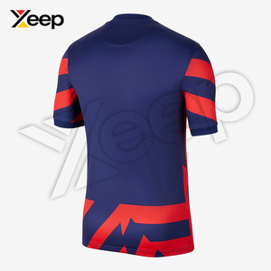 เสื้อฟุตบอลผู้ชาย XEEP รุ่นปรับแต่งได้ XC-SU-13 เสื้อฝึกซ้อมฟุตบอลผ้าโพลีเอสเตอร์ระบายอากาศ แห้งเร็ว ทรงคลาสสิคเข้ารูป - Product Image 3