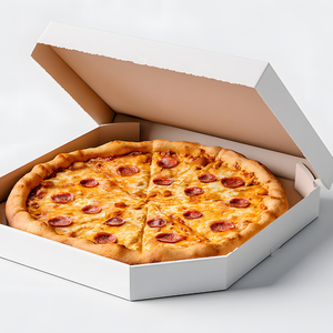 Recycled Materials Eco-Friendly Reusable Kraft Paper Rigid Food Packaging Box for Fast Food Restaurants with Custom Design - Product Image 4