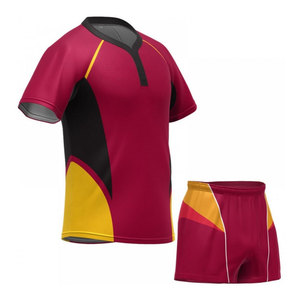 Tenue de rugby 2026 à prix abordable, uniforme d'équipe de haute qualité, dernier design, logo personnalisé imprimé - Product Image 1