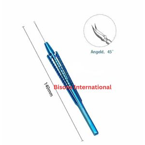 Pinzas de Capsulorrexis Bisons International, Instrumento Quirúrgico Ortopédico Manual con Certificación CE para Cirugía de Cataratas - Product Image 4
