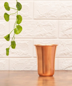 Gobelet artisanal classique en cuivre émaillé, motif floral, écologique, sans BPA, léger, anti-fuite, pour fêtes, maison, restaurant - Product Image 6