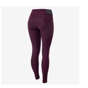 High Quality 4-way Stretch Horse Riding Breeches Leggings Tights Equestrian Wear Pants on Technical Fabric with Soft Feel - Product Image 5