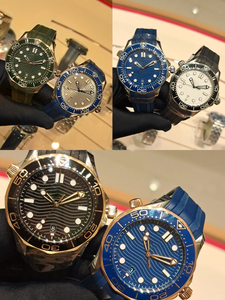 Reloj Mecánico Automático de Edición Superior de Fábrica con Correa de Acero Inoxidable, Esfera con Patrón de Ondas Luminosas y Cristal de Zafiro - Product Image 2